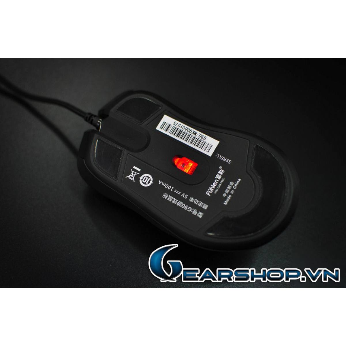 Chuột Fuhlen G90 Black